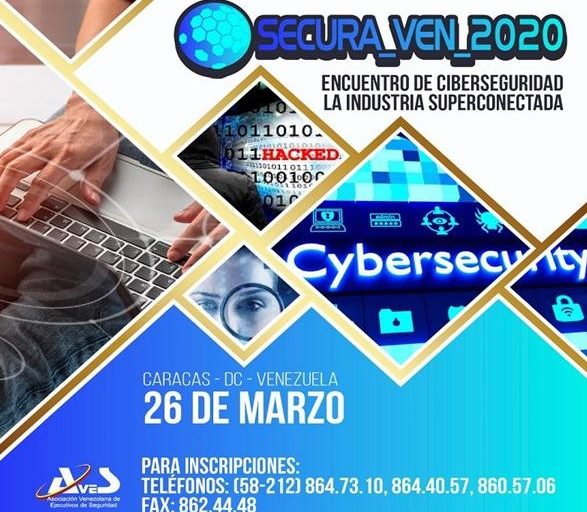AVES presenta “Secura_Ven_2020”, el encuentro que trae nuevas tendencias en ciberseguridad