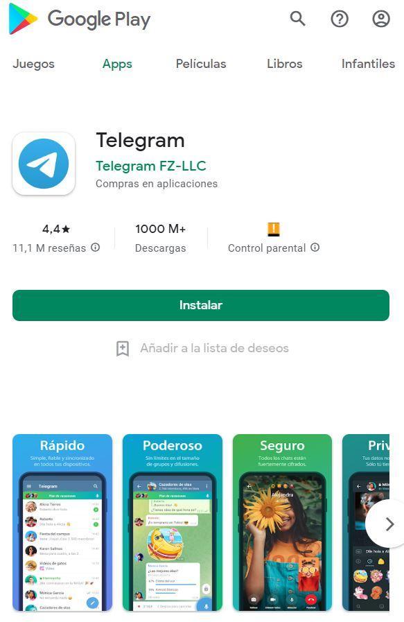 Cómo descargar películas de Telegram