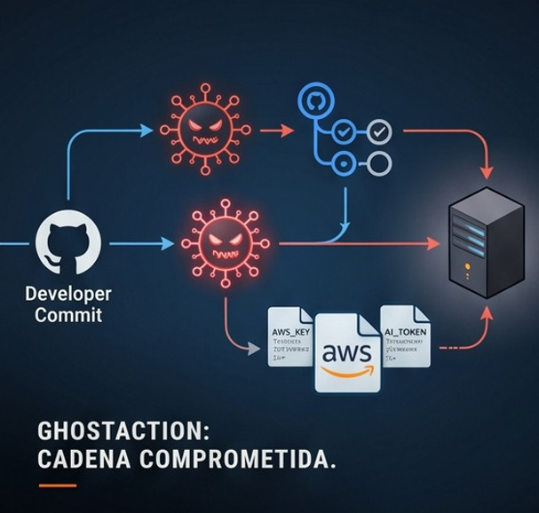 Vulnerabilidades y Riesgos: Fallos en Claude de Anthropic, campaña GhostAction en GitHub y brecha en Microsoft Exchange